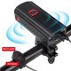 thumbnail image 4 of Bicicleta De Energía Solar Con Bocina Lámpara De Advertencia De Bicicleta Impermeable Recargable Por Usb Para Montar En Bicicleta Al Aire Libre Moyic OD008609-00, 4 of 7