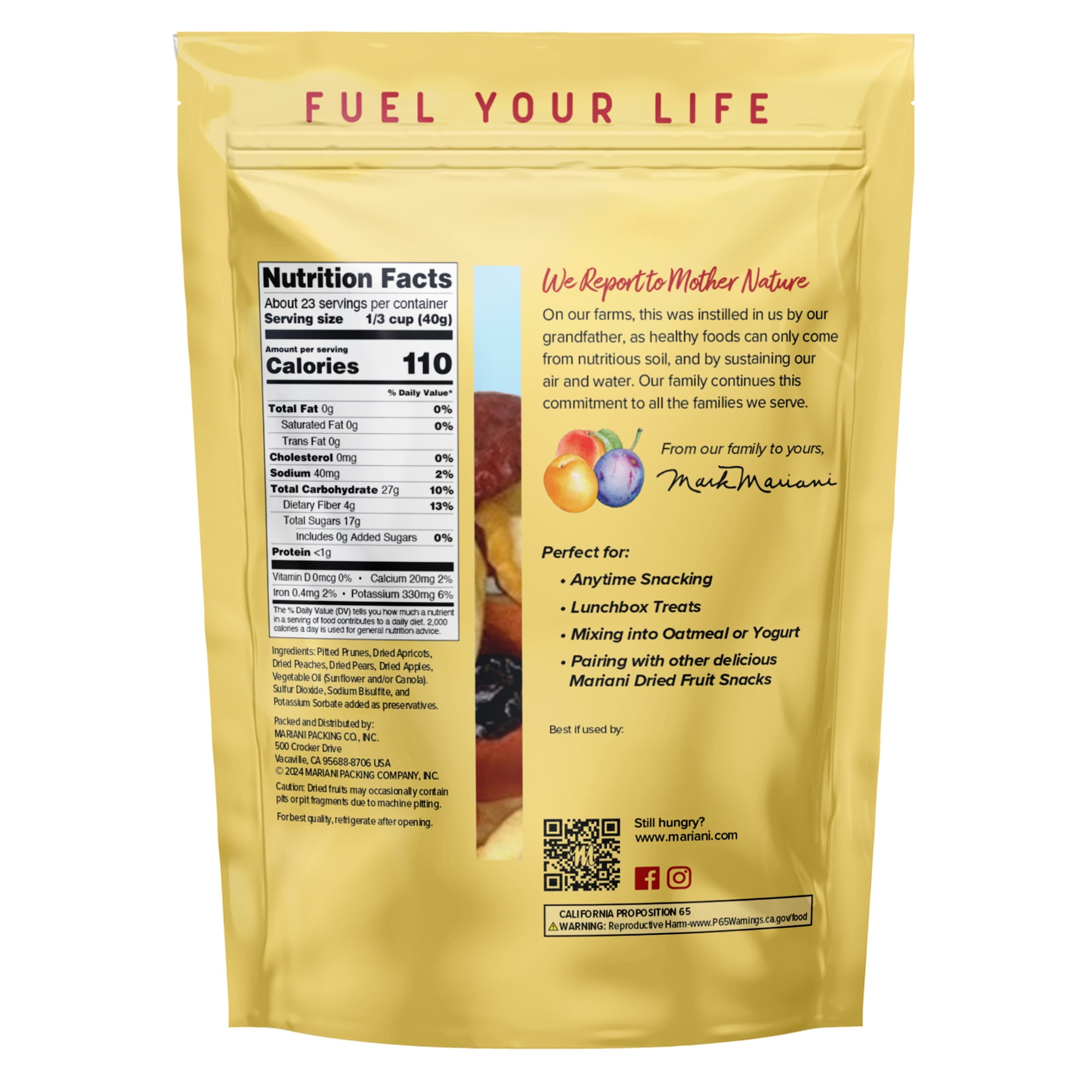 Mariani Mixed Fruit 32 oz