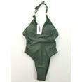 thumbnail image 2 of new Mosmann women swimwear swimming suit 1 pc halter Yasmin green sz XS $78, 2 of 11