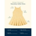 thumbnail image 6 of Modern Moments By Gerber Toddler Girl Ribbed Sleeveless Halter Dress, (12 months - 5T), 6 of 7