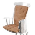 thumbnail image 1 of Baby Doll Bedding Heavenly Soft Adult Rocking Chair Pad, Camel, 1 of 1