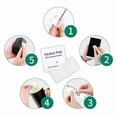 thumbnail image 4 of 100PCS Disposable 75% Alcohol Wet Wipe Pads For Antiseptic Clean Skin Jewelry Cell Phone For Disinfection Use, 4 of 5