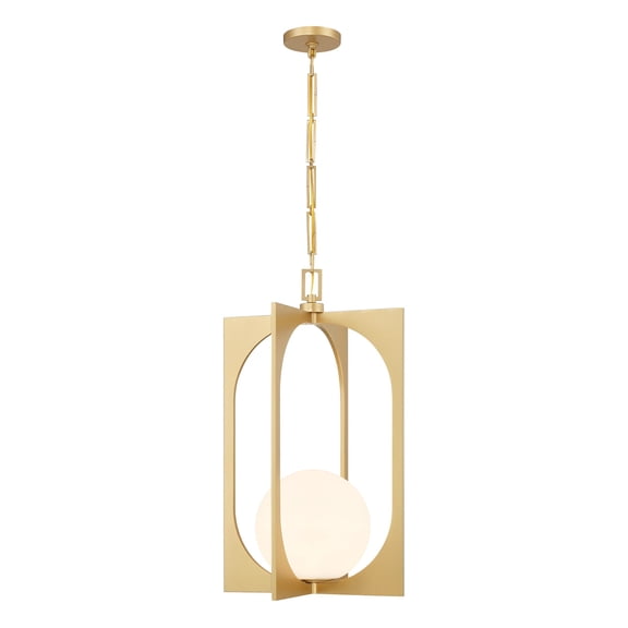 Harding 1-Light Pendant in Spun Gold