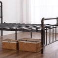 thumbnail image 5 of Wulawind Black Metal Bed Frame, Queen Size Bed With Platform Mattress, Metal Tube And Iron Bed 78.7x54.7x40.8 Inch, 5 of 8