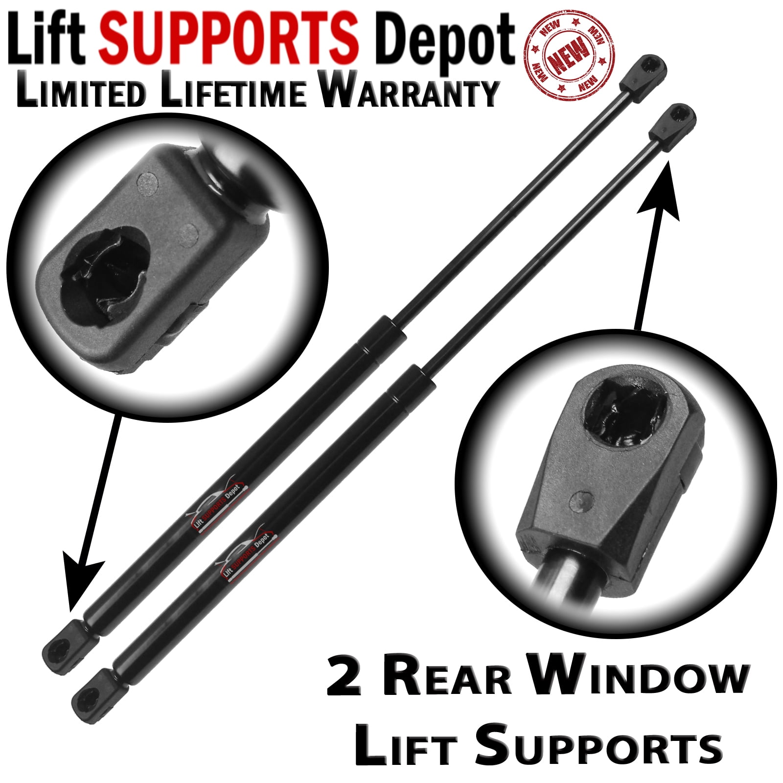 Qty 2 Fits FORD Escape 2008 To 2012 Rear Window Lift Supports - Walmart.com