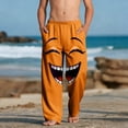 thumbnail image 2 of Pantalons pour Enfants Filles pour Femmes Pantalons de Plage Décontractés avec Poches 100 % Polyester, 2 of 9
