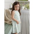 thumbnail image 2 of Modern Moments By Gerber Toddler Girl Ribbed Sleeveless Halter Dress, (12 months - 5T), 2 of 8