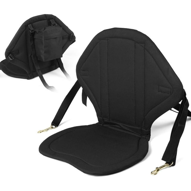 Cushioned Seat,YIWENG Water Repellent Children Kayak Seat with Back Support Kids High Back Canoe Seat Boats Cushioned Seat Pad for Outdoor Watersports