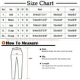 thumbnail image 3 of Dress Pants For Women Casual Elastic Waist Bandage Women New Fashion Print Button Pocket Pants Full Length Lounge Trousers, 3 of 8