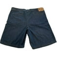 thumbnail image 2 of True Nations Men's Big and Tall Relaxed Fit Straight Leg Jean Denim Shorts Dark Wash, 44, 2 of 2