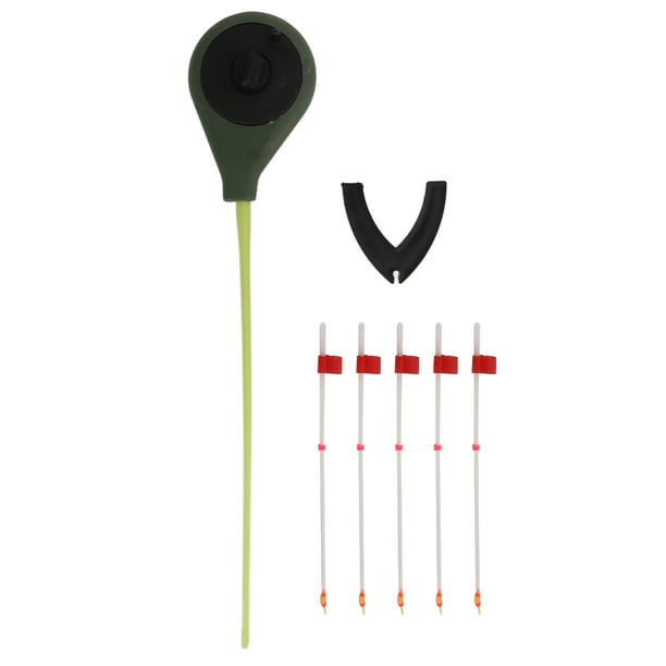 Aparejos de pesca, 5 piezas/juego Caña de pescar de invierno para pescar en hielo Caña de pescar de invierno para pescar en hielo Funcionalidad inteligente