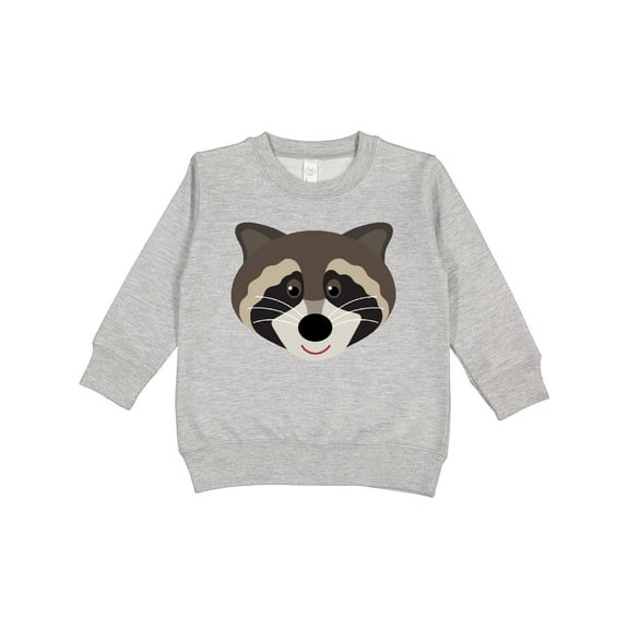 Inktastic Raccoon Animal Face Toddler Sweatshirt