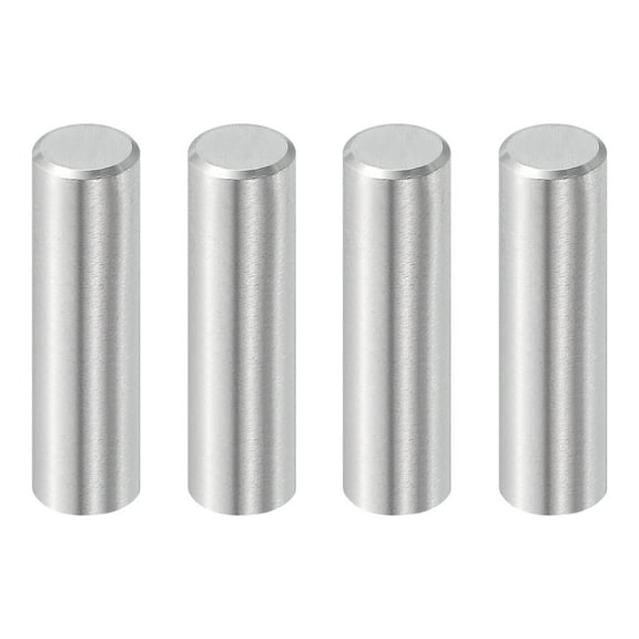 4 Pcs 3/8x1" Dowel Pins, Bearing Steel Cylindrical Dowel Pins Shelf Support Peg Pin Rod Fasten Elements Metal Shelf Pegs