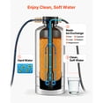 thumbnail image 2 of KFFKFF RV Water Softener, 16,000 Grain, Portable Water Softener with NPT 3/4" Fittings, Food-Grade Resin, Stainless Steel, Quick Connect, for RVs, Trailers, 2 of 9