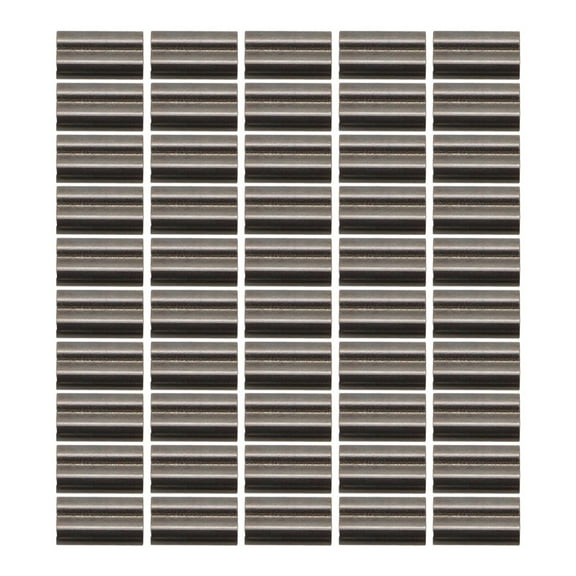 50Pcs Double Crimps,Double Fishing Crimps For Rig Making Various Sizes,2.0Mm