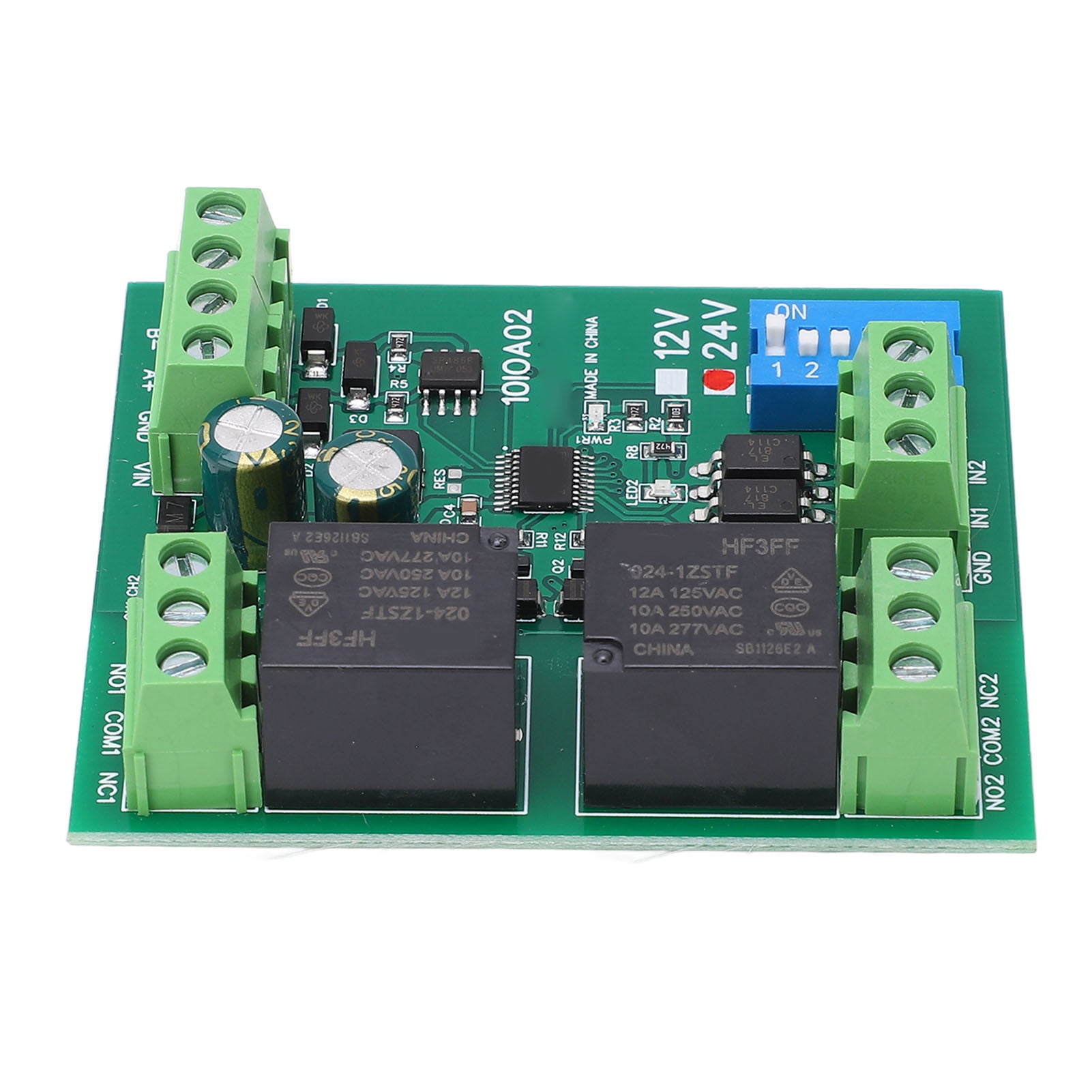 Relays Board, Relay Module 2 Channel RS485 For Equipment