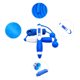 thumbnail image 4 of Contador digital de cuerda de saltar de velocidad para entrenamiento de boxeo en interiores y exteriores Entrenamiento de cuerda de saltar con peso ajustable para hombres, mujeres y niños, 4 of 8