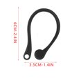 thumbnail image 3 of Ear Hooks Designed For Apple Airpods 1 2 3 & Pro Ear Hooks For Running Long-lasting Comfort Lightweight, 3 of 5