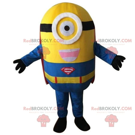 Mascot Carl, Stuart, famous Minions disguised as Superman