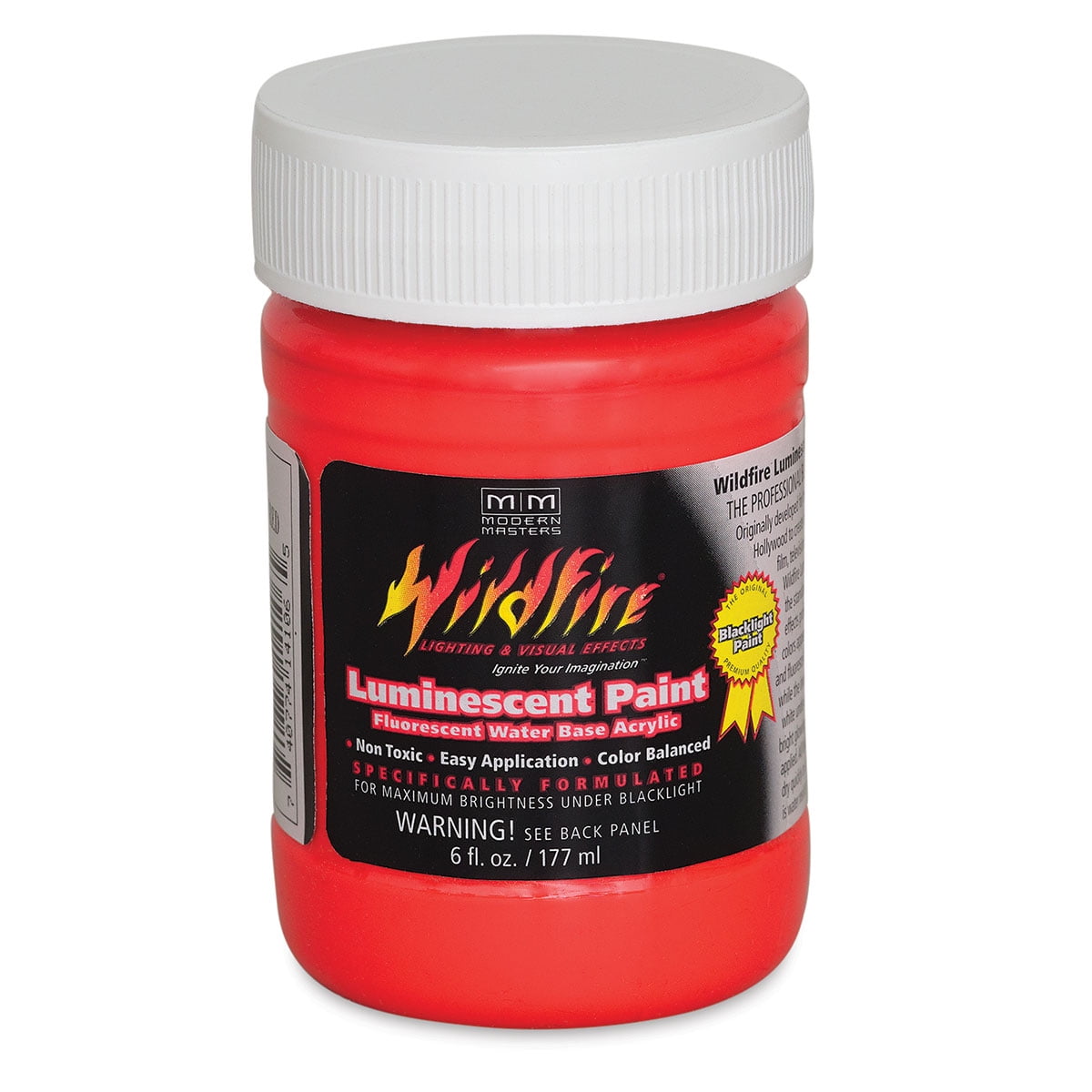 Modern Masters Wildfire Luminescent Paint Bright Red, 6 oz Walmart