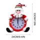 thumbnail image 3 of Reloj navideño, decoración de mesita de noche, pequeño reloj de regalo, lindo despertador silencioso, reloj despertador, 3 of 6