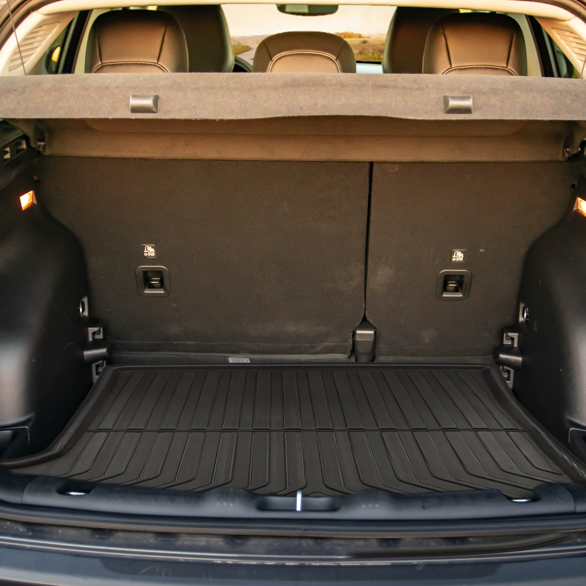 Car Rear Trunk Liner Cargo Mat Floor Tray for Hyundai Tucson 16-18 PE EVA Foam Plastic