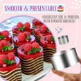 thumbnail image 3 of Pastel De Acero Inoxidable, Cortadores De Galletas De Ratón Con Tapa De Empuje, Cortadores De Galletas De Fondant Diy, Herramientas Para Hornear Para Decoración De Pasteles Guardurnaity HA043638-01, 3 of 6