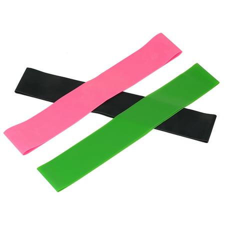 3PCS Sports Exercise Resistance Loop Bands Set Elastic Booty Band Set for Legs and Strength