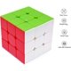 thumbnail image 2 of Cubo mágico 3x3 3x3x3 Velocidad original Sin adhesivo Cubo mágico Rompecabezas Cubo mágico para más rápido y preciso con colores vivos Fokelyi LN-1680, 2 of 6