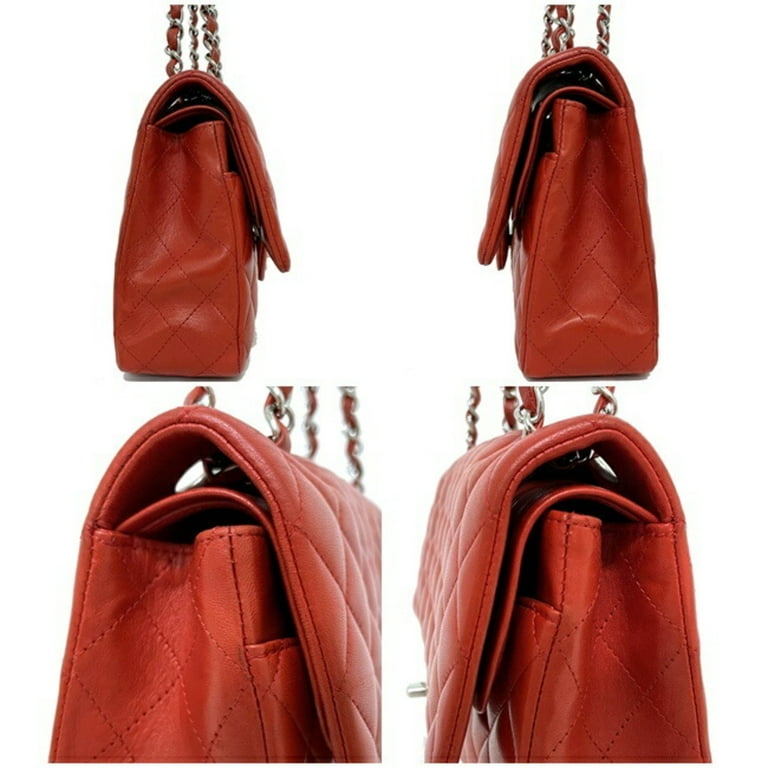 chanel quilted leather handbag shoulder