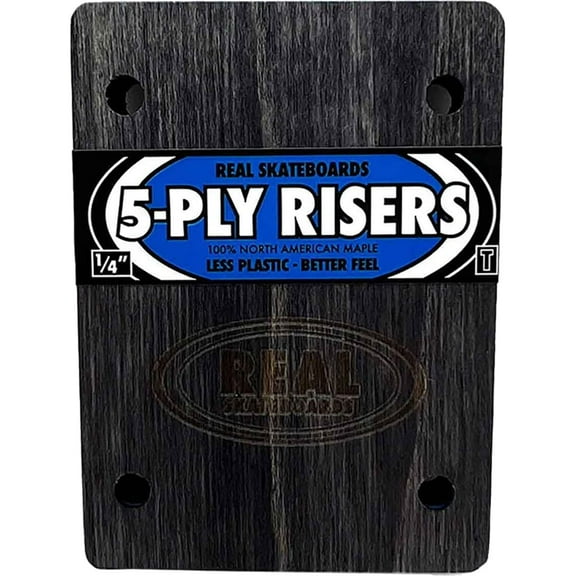 Real Wooden Risers Set 5-Ply 1/4" Thunder
