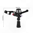 thumbnail image 5 of 5 Pack Rotating Sprinkler Nozzles, 3/4 Inch Female Thread Rocker Heads for Garden and Lawn Irrigation Systems, 5 of 5