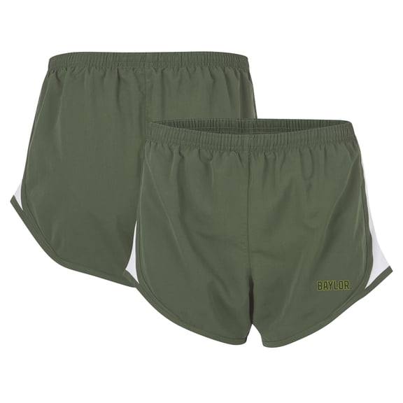 Women's Boxercraft Green Baylor Bears Essential Lined Athletic Shorts