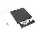 thumbnail image 2 of DVD Player, External DVD Writer Black Compact Portable 3 To 5W ABS Shell  For Laptop For Desktop Computer Black, 2 of 8