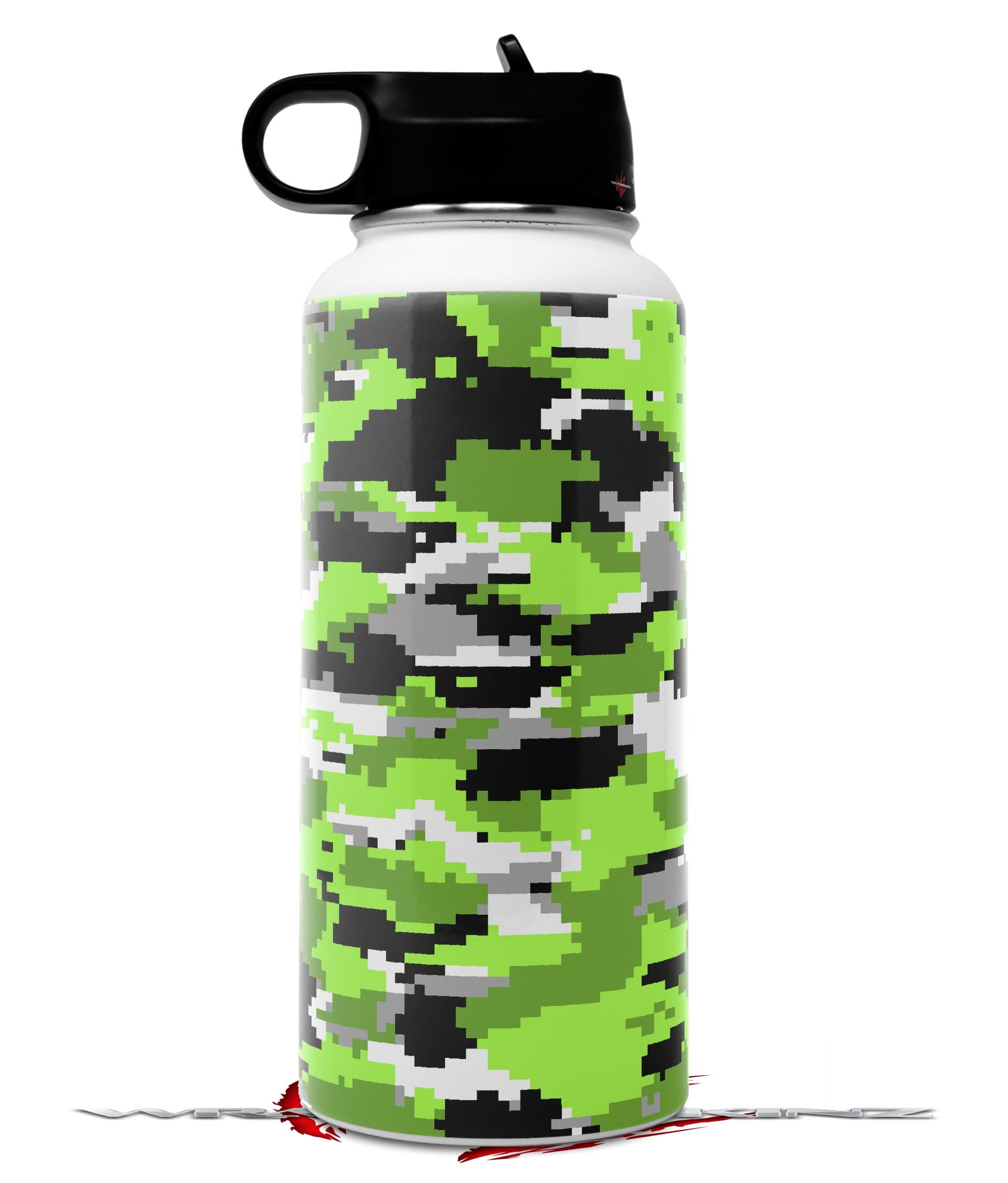 Skin Wrap Decal compatible with Hydro Flask Wide Mouth Bottle 32oz ...