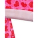 thumbnail image 4 of Abrigo corto para mujer Sunloudy, tops de manga larga con estampado de corazones con cremallera y bolsillos para primavera otoño, rojo, S/M/L Sunloudy S M L, 4 of 9