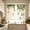 A, variant on Bowayaoa Printed Short Curtain Panels 2 Panel, Polyester Cafe Curtains, Washable Light Filtering Window Drapes, Tier Curtains for Kitchen Bedroom Bathroom Home Decor