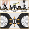 thumbnail image 3 of CircleRoad Stabilisateur d'Empiècement de Roue de Campeur 2 Ensembles, Grain Latéral Amélioré Stabilisateur Robuste en Forme de X Accessoires pour Remorque de Voyage VR Antimo, 3 of 6