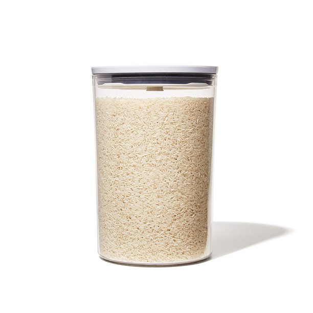 Recipiente de almacenamiento de alimentos OXO Good Grips, redondo, POP, grande, 4,9 L