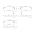 thumbnail image 2 of Brembo P30016N Disc Brake Pad Set for 2003-2005 Kia Rio, 2 of 2