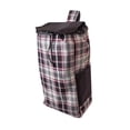 thumbnail image 2 of Bolsa de compras de tela Oxford, resistente al desgaste, para carrito de supermercado Gris, 2 of 8