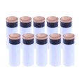 thumbnail image 2 of MasteelfCA 10pcs American Style Billiard Cue Ferrules and Tips Billiard Replacement Screw-on Tips with Pool Cue Stick Ferrules Hard Cue Tips (White and Brown), 2 of 7
