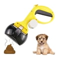 thumbnail image 2 of Rounded Handle Pet Dog Poop Scooper Portable Poop Remove Clamp Cat Waste Feces Pooper Picker Cleaner, 2 of 4