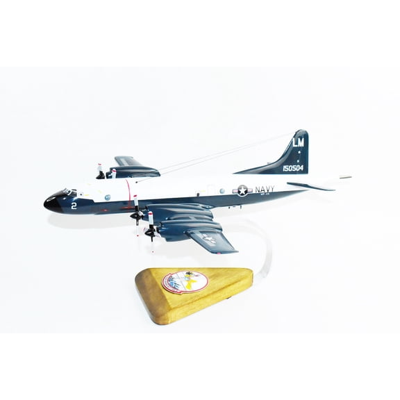 Lockheed Martin® P-3A Orion, VP-44 Golden Pelicans 150504, 18-inch Mahogany Model