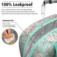 thumbnail image 5 of Obrewu Pioneer Flower Lunch Bag for Adult, Insulated, Leakproof, Oxford Cloth, 5 of 7