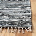 thumbnail image 3 of SAFAVIEH Rag Dania Striped Cotton Area Rug, Grey, 4' x 6', 3 of 7
