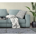 thumbnail image 4 of Elegant Twirls Throw Pillow with Removable Cover in Gray 16x16, 4 of 4