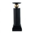 thumbnail image 2 of A&B Home 20" Iron Candle Holder - Black, Gold, 2 of 3