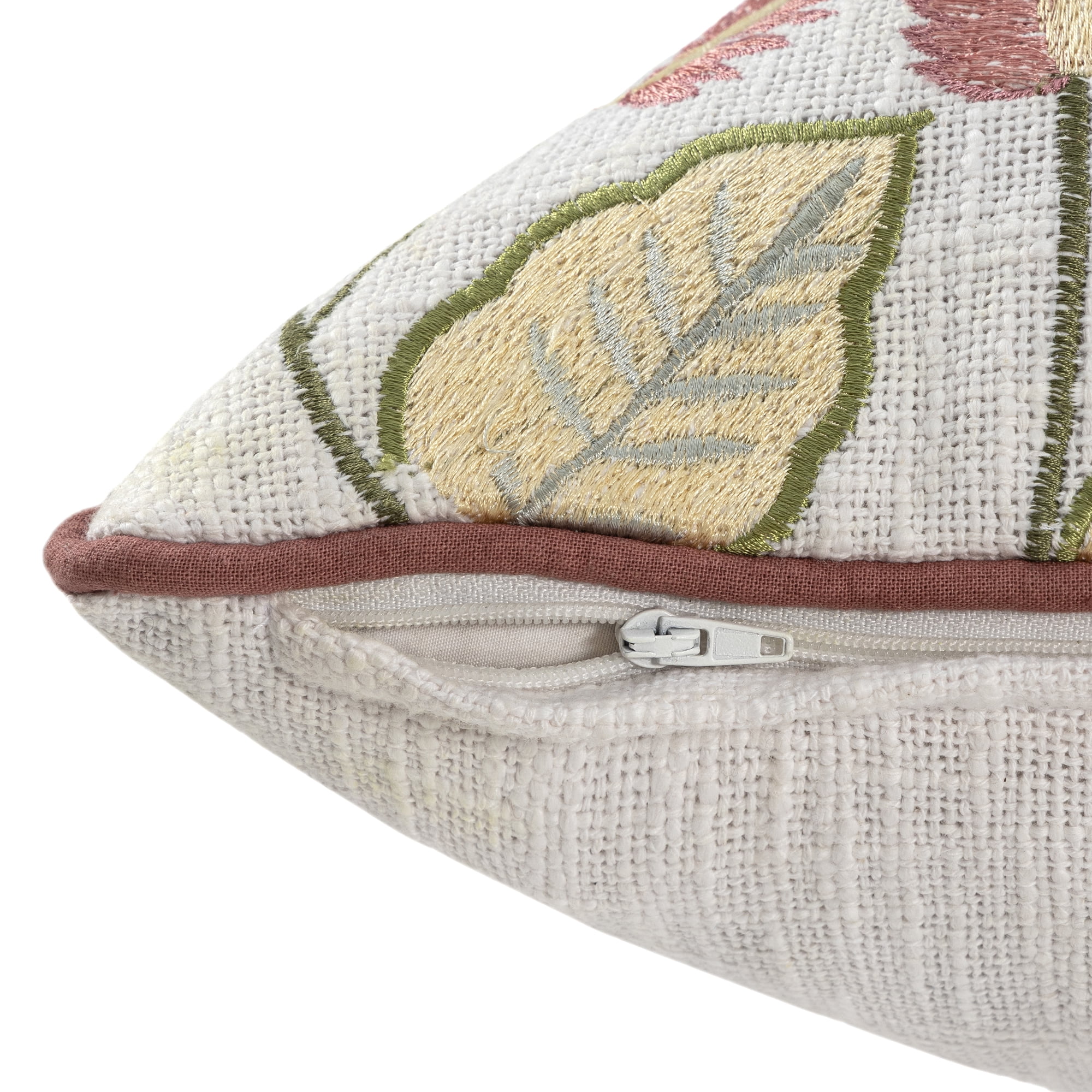 Harlow Hill Camden 20" x 20" Multicoloured Floral Cotton Adult Decorative Throw Pillow Cover