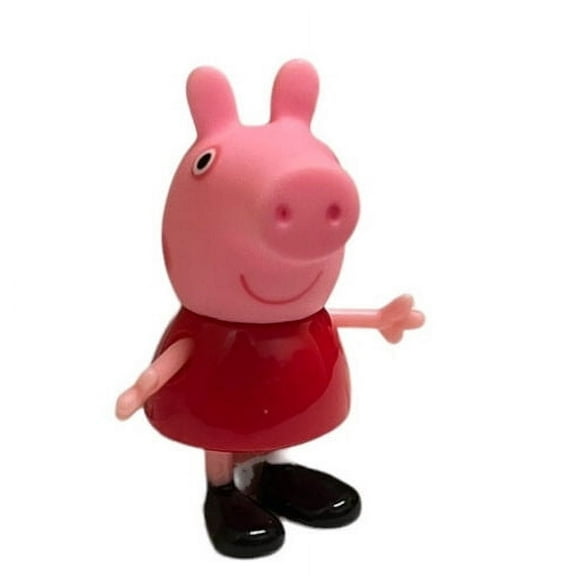 Peppa Pig 2” Figure Cake Topper Pvc Figurine New Rare Gift